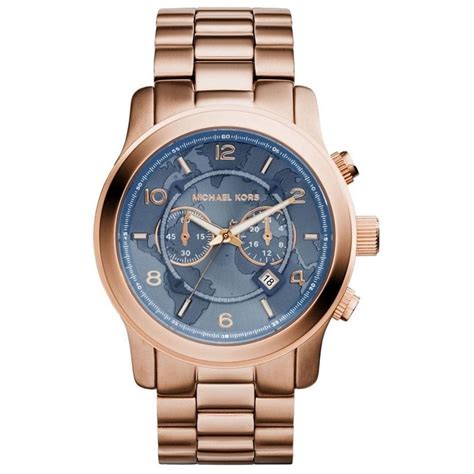 watches michael kors rose gold|rose gold mk watch men.